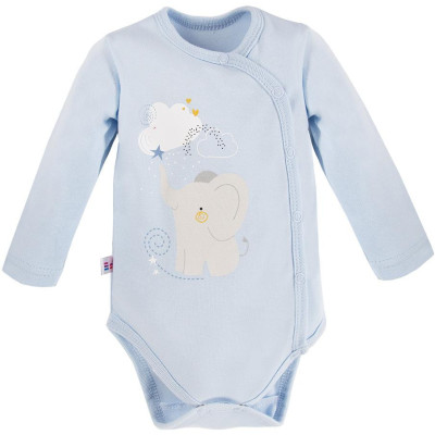 EWA 728289 MELLOW Body DŁ rozpinane niebieskie 50