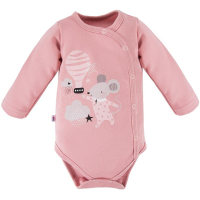 EWA 728890 MELLOW Telo LNG rozopnutá ružová 50