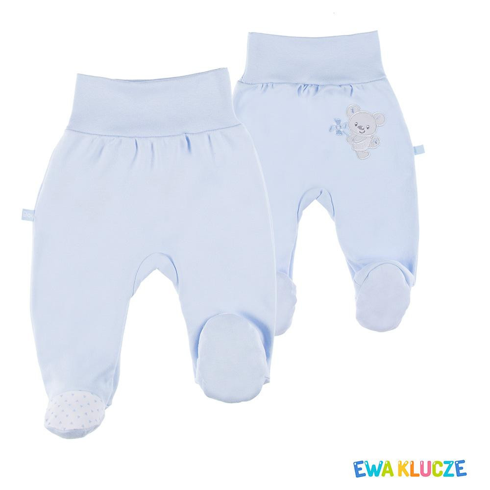 EWA 852366 NEWBORN Modrý polovičný overal 62 EWA 852366 NEWBORN Modrý polovičný overal 62