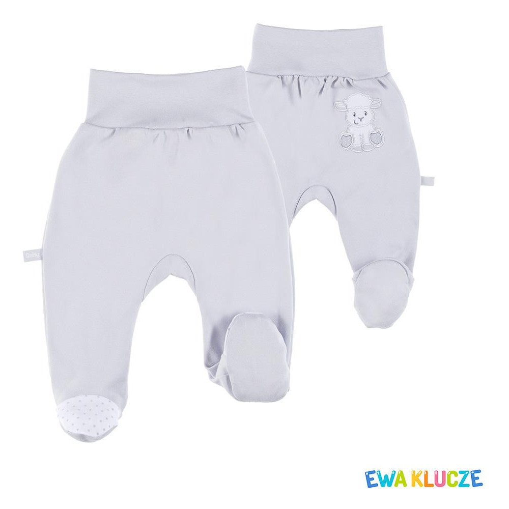 EWA 852472 NEWBORN Polovičný overal sivý 56 EWA 852472 NEWBORN Polovičný overal sivý 56