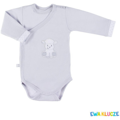 EWA 852786 NEWBORN Telo REGL LENGTH sivá 62