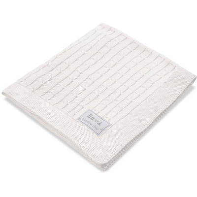 EWA 916679 Kocyk bambus ecru warkocz