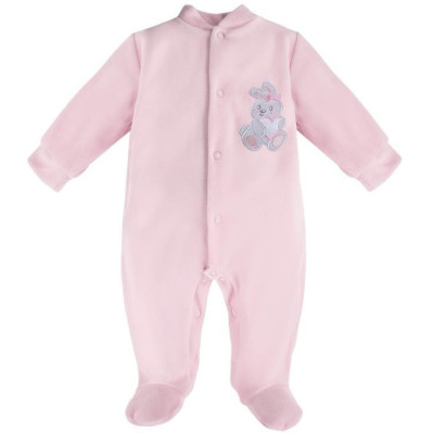 EWA 930026 NEWBORN Klaun velúr ružový 62