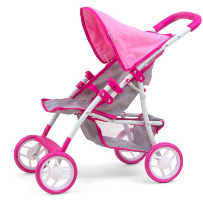 MILLY MALLY Wózek dla lalek Natalie Prestige Pink