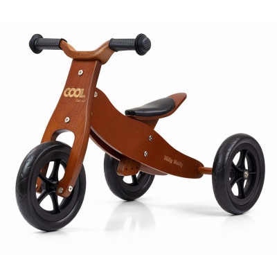 MILLY MALLY 2771 Pojazd 2w1 COOL DARK NATURAL