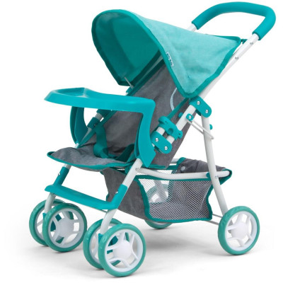 MILLY MALLY Wózek dla lalek Kate Prestige Mint