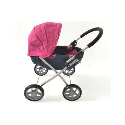 MILLY MALLY 4749 Wózek dla lalek Dori Prestige Navy