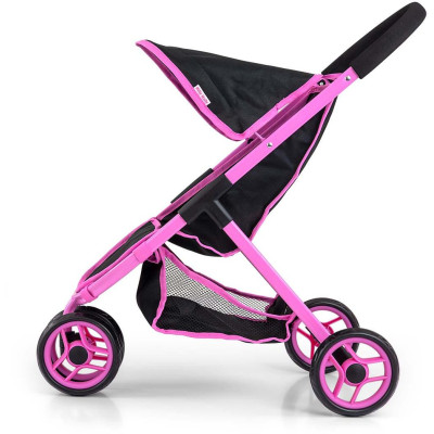 MILLY MALLY 5521 Wózek dla lalek Susie Prestige Black