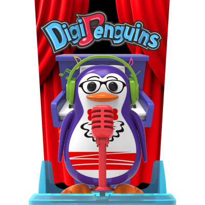 SILVERLIT SI 88347 DIGIPENGUINS ze sceną 3 wzory