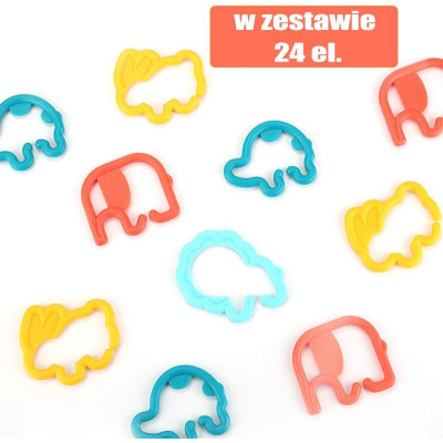 WOOPIE 46613 Zabawka sensoryczna gryzak dla niemowląt