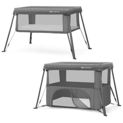 KINDERKRAFT Łóżeczko turystyczne CAMI grey