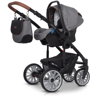 Wózek dziecięcy Euro-Cart Delta Anthracite
