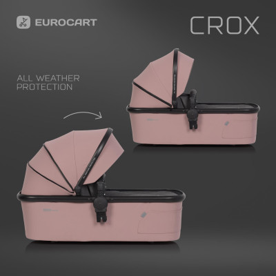 Gondola do wózka dziecięcego Euro-Cart Crox Rose