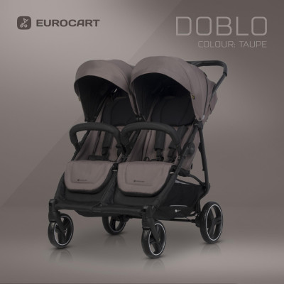 Wózek dziecięcy Euro-Cart Doblo Taupe