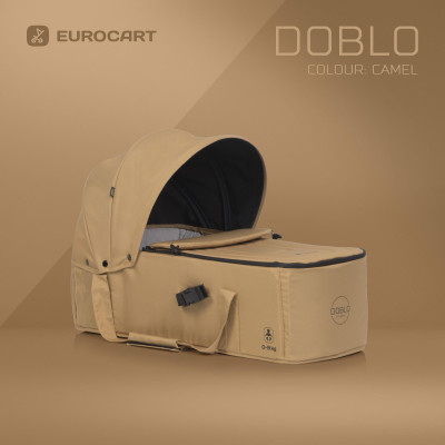 Gondola miękka do wózka dziecięcego Euro-Cart Doblo Camel
