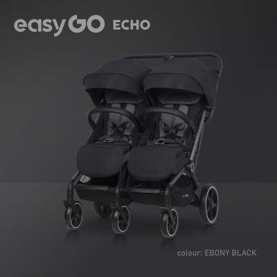 Wózek dziecięcy EasyGo Echo Ebony Black