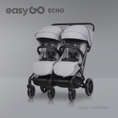 Wózek dziecięcy EasyGo Echo Cloudy Gray
