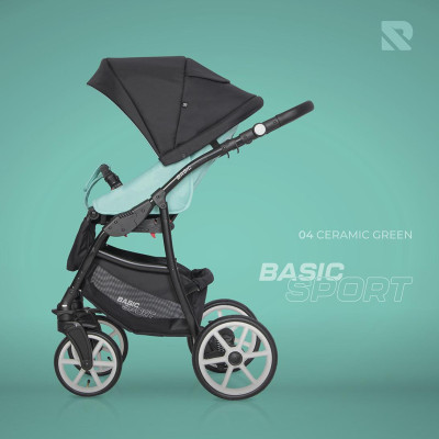 Wózek dziecięcy Riko Basic Sport Ceramic Green