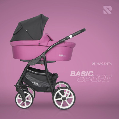 Wózek dziecięcy Riko Basic Sport Magenta