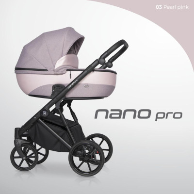 Wózek dziecięcy Riko Nano Pro Pearl Pink