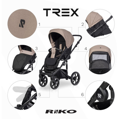 Wózek dziecięcy Riko Trex Dakar