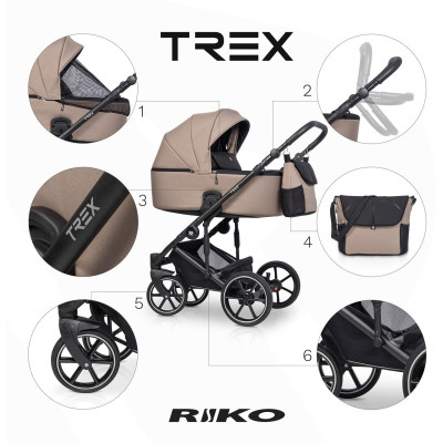 Wózek dziecięcy Riko Trex Dakar