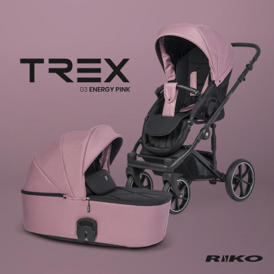 Wózek dziecięcy Riko Trex Energy Pink