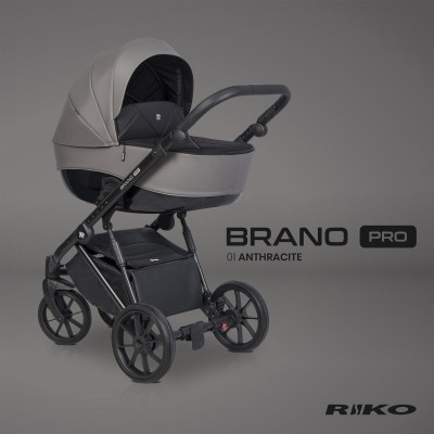 Wózek dziecięcy Riko Brano Pro Anthracite