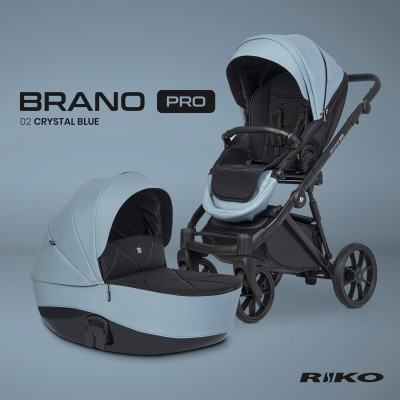 Wózek dziecięcy Riko Brano Pro Crystal Blue