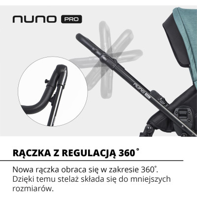 Wózek dziecięcy Riko Nuno Pro GreyFox