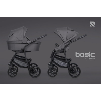 Wózek dziecięcy Riko Basic 2023 Carbon