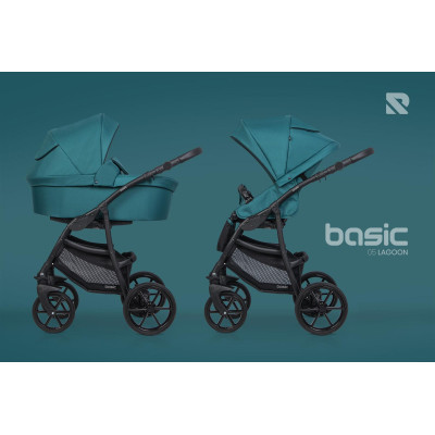 Wózek dziecięcy Riko Basic 2023 Lagoon