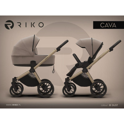 Wózek dziecięcy Riko Cava 01 Dust - PRZEDSPRZEDAŻ