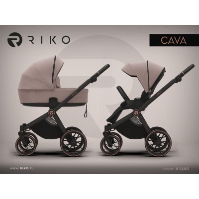 Wózek dziecięcy Riko Cava 11 Sand - PRZEDSPRZEDAŻ