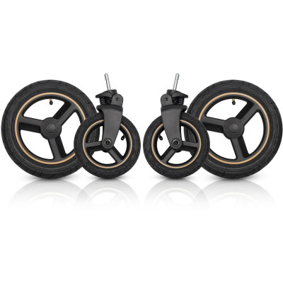 Koła pompowane do wózka dziecięcego Cavoe Avec Meteorite / Taupe