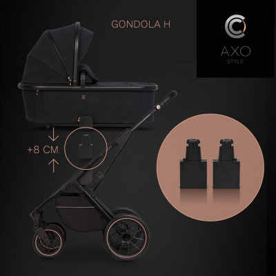 Wózek dziecięcy Cavoe Axo Style Meteorite