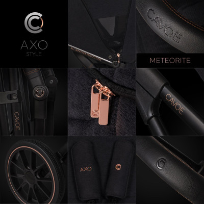 Wózek dziecięcy Cavoe Axo Style Meteorite