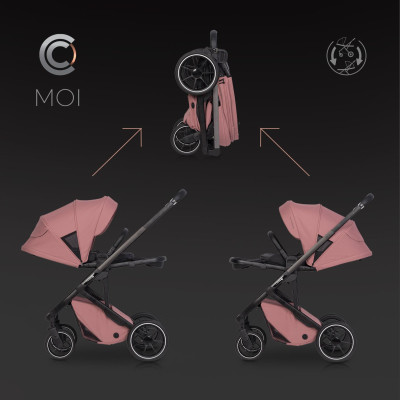 Wózek dziecięcy Cavoe Moi Boho Green