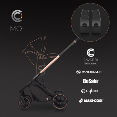 Wózek dziecięcy Cavoe Moi Iron
