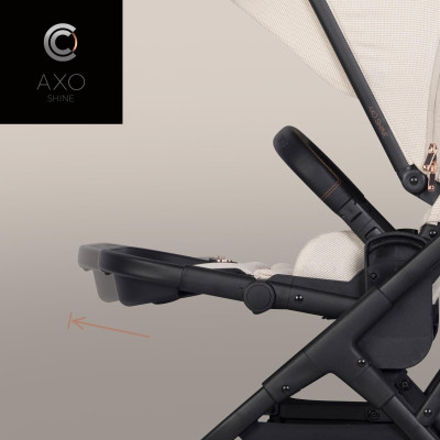 Wózek dziecięcy Cavoe Axo Shine Champagne