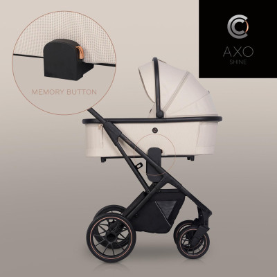 Wózek dziecięcy Cavoe Axo Shine Champagne