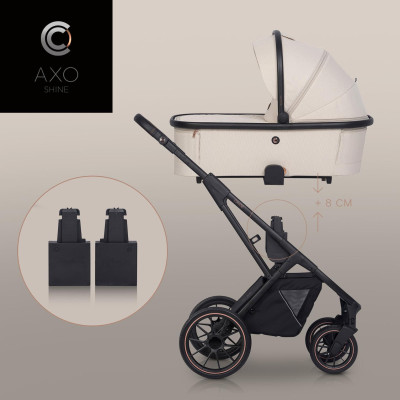 Wózek dziecięcy Cavoe Axo Shine Champagne