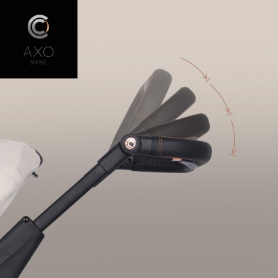 Wózek dziecięcy Cavoe Axo Shine Champagne