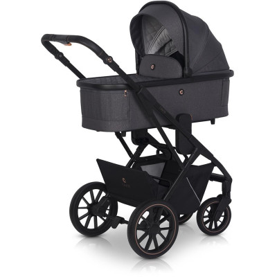 Gondola do wózka dziecięcego Cavoe Axo Shine French Grey