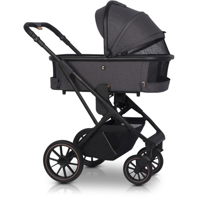 Gondola do wózka dziecięcego Cavoe Axo Shine French Grey