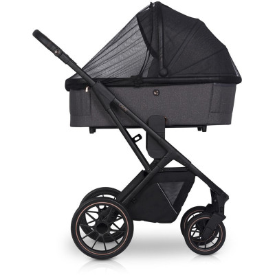 Gondola do wózka dziecięcego Cavoe Axo Shine French Grey