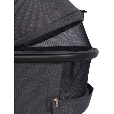 Gondola do wózka dziecięcego Cavoe Axo Shine French Grey