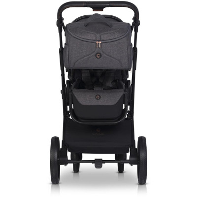Torba do wózka dziecięcego Cavoe Axo Shine French Gray