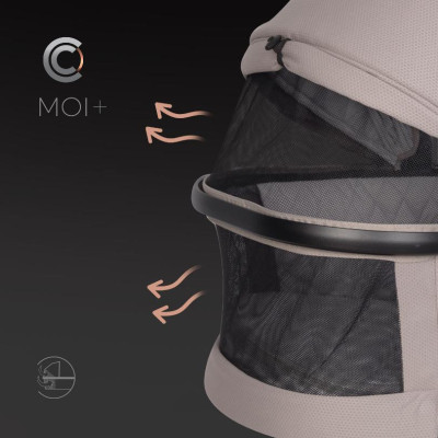 Wózek dziecięcy Cavoe Moi+ Taupe