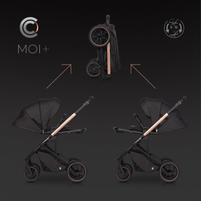 Wózek dziecięcy Cavoe Moi+ Meteorite